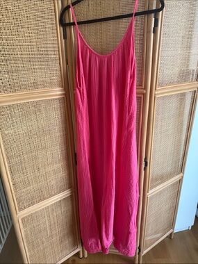 9Seed Pink Maxi Slip Dress